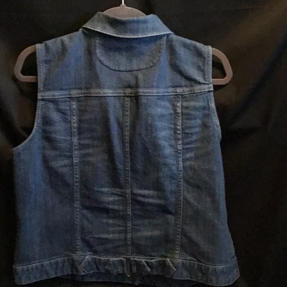 DENIM VEST - Picture 2 of 2